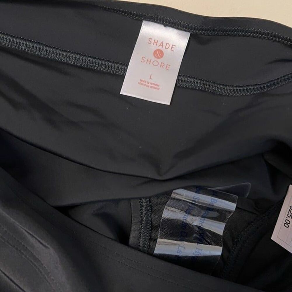 Shade & Shore Women's Elastic Waist Swim Skirtini - Size Large - Picture 7 of 9